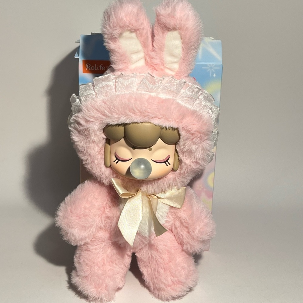 Nanci Shining Bunny Pink Sweetheart Figure Blind Box Opened w Box